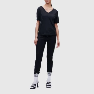 T-shirt col en V