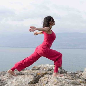 Sohang Yoga Pants — 2-in-1 Organic Cotton Pants with Integrated Skirt